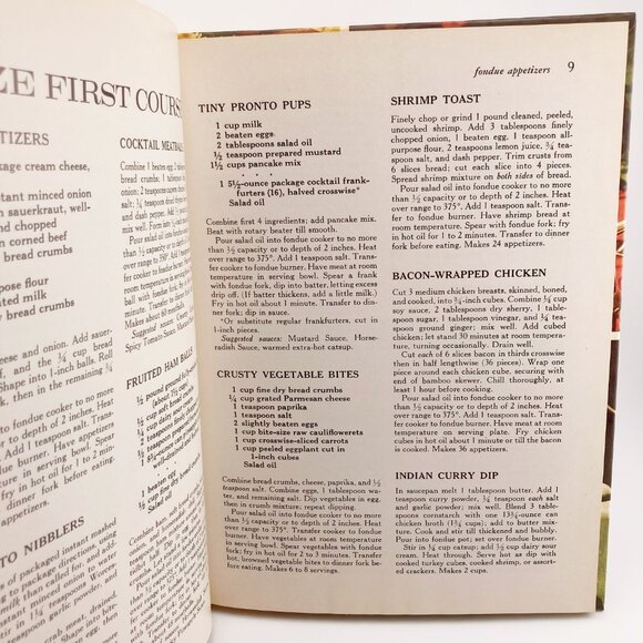 BETTER HOMES & GARDENS Vintage Fondue and Tabletop Cooking 1970s cookbook - Picture 7 of 16